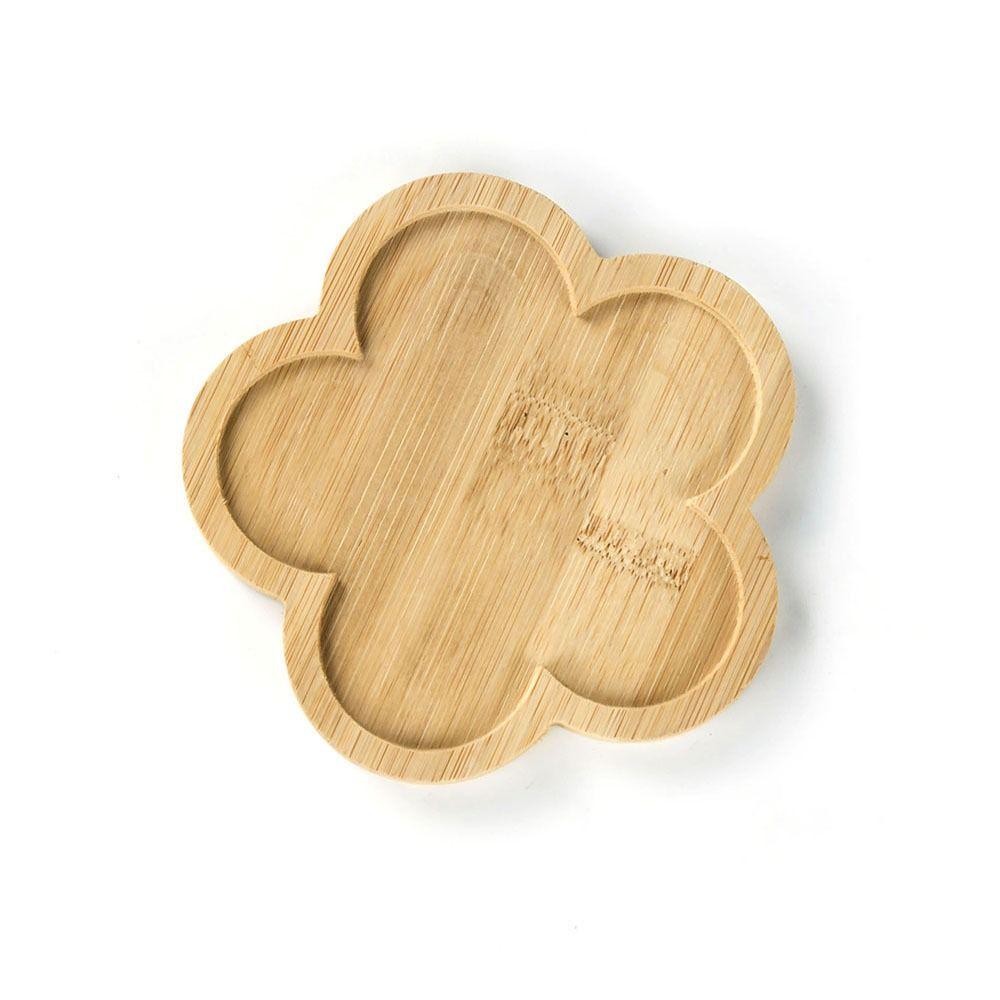 Пятиконечная звезда Подставка для цветочного горшка Бамбуковая деревянная подставка для кашпо Основа Подарок Суккуленты Бонсай Держатель