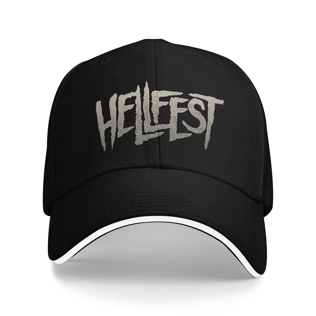 Summer Casual Baseball Cap Hellfest Heavy Metal Music Outdoor Sport Hip Hop Hats Adjustable Fashion Baseball Caps