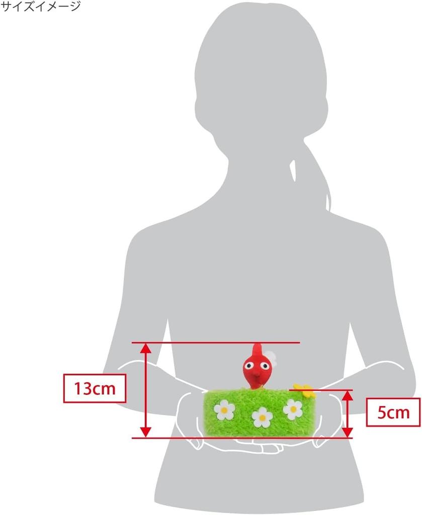 Плюшевые игрушки Пикмин: Шкатулка Пикмин (Трава) + Шкатулка Пикмин Синий (кружка) + Шкатулка-брелок с жёлтым пикмином (Дерево) х 3-предметный набор