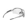 RUDYPROJECT DELTABEAT Спортивные солнцезащитные очки с фотохромными линзами, серые/Impx2 черные, SP747397-0000