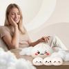 Мультяшная булочка с выражением лица, игрушка для снятия стресса, пельмень, сжималка, сенсорная игрушка, мячик-антистресс, имитация шарика из теста, фиджет-игрушка