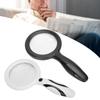 5X 10X Ручная лупа Светодиодная лупа с регулируемой яркостью для ремонта чтения