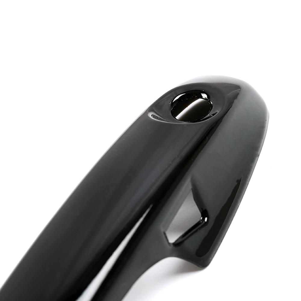 Carbon Fiber Printed For Ford Focus Exterior Side Door Handle Cover Moulding Chrome Trim Frame Bezel With 2 Smart