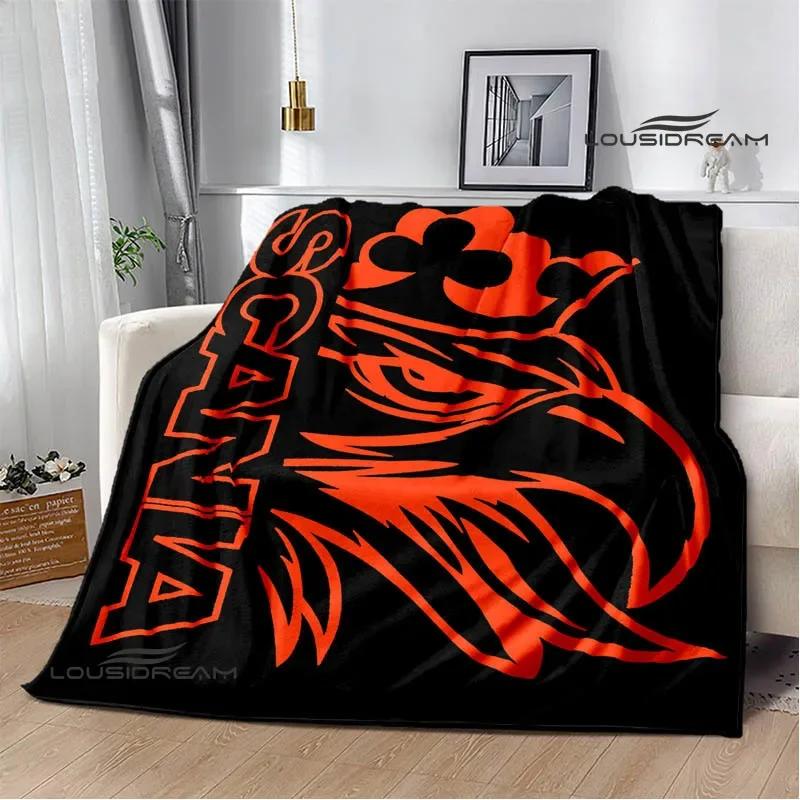 3D S-Scania truck Printed blanket Picnic blanket Warm Flannel blankets Home bed linings blankets for beds Birthday Gift