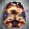Горячая Распродажа Тренд Хип-Хоп Худи S-5XL Взрослые Dragon Ball Боевой Костюм 3D Печать Худи Спортивное Худи Верхняя Одежда