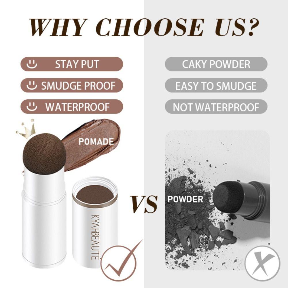 Водостойкий набор трафаретов для штампа для бровей, не размазывающееся средство для макияжа, веганский штамп для бровей в один шаг, для женщин