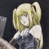 [USED] DEATH NOTE T-shirt XL Misa Misa Death Note Amane Misa Anime