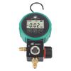 Digital HVAC Gauge 4 Units Vacuum Pressure Manifold Refrigerating Fluid Tester for Air Conditioning