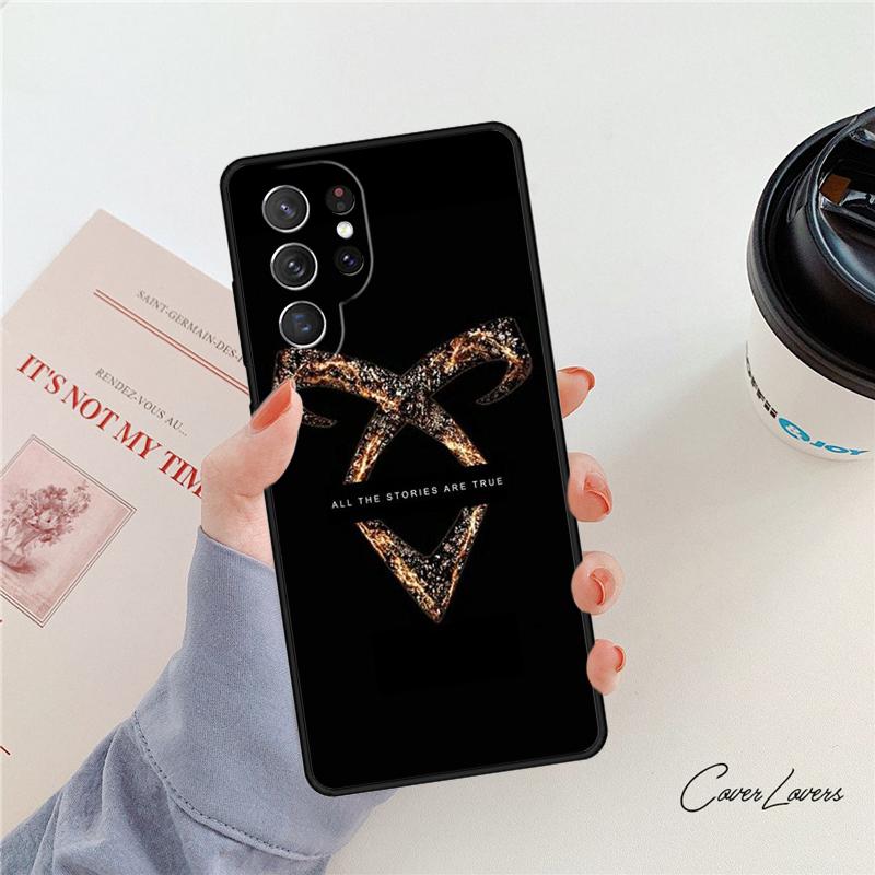 Чехол для телефона Shadowhunters Для Samsung Galaxy S24 S25 S23 S22 Ultra Note 10 20 Plus S20 S21 FE Чехол