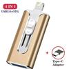 Многофункциональный OTG USB-накопитель 4-в-1 для телефонов Apple - Доступен в версиях 64 ГБ и 32 ГБ