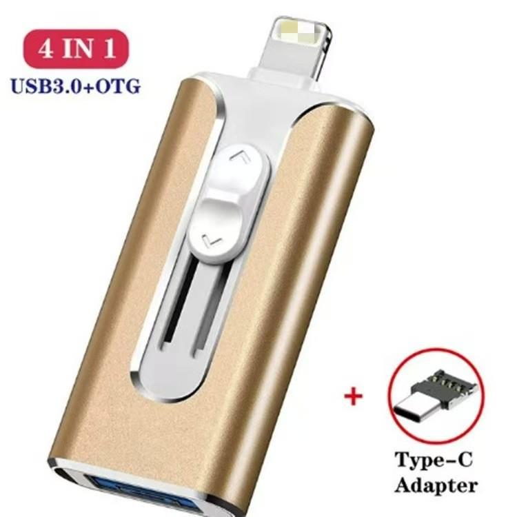 Многофункциональный OTG USB-накопитель 4-в-1 для телефонов Apple - Доступен в версиях 64 ГБ и 32 ГБ