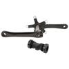 Bike Crank Arm Set Aluminum Alloy Crank High Strength Mountain Bike Crankset with Bottom Bracket Kit