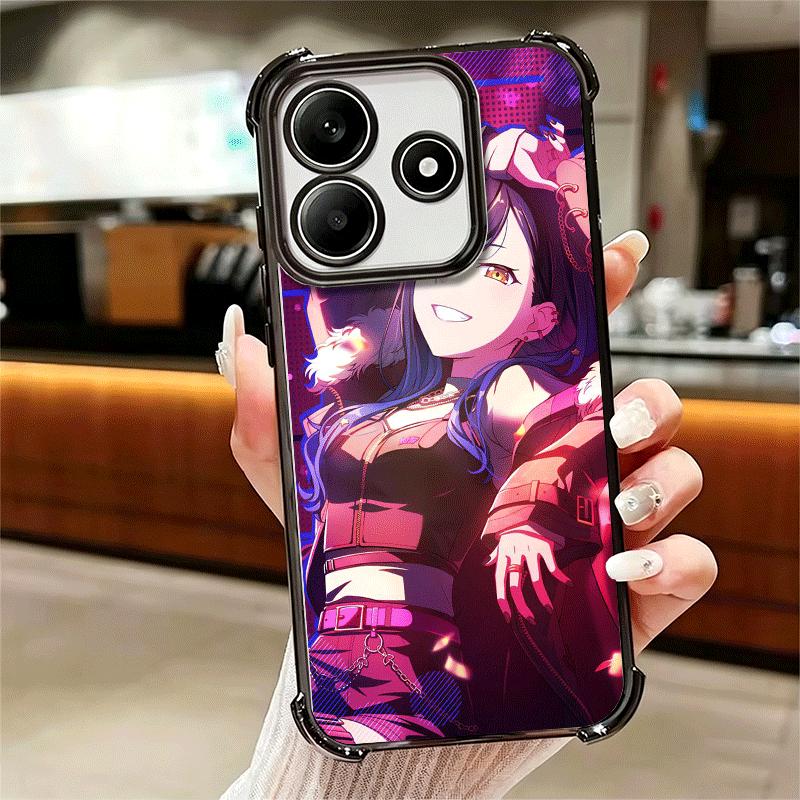 Shiraishi An Игровой Музыкальный Мягкий Чехол Для Телефона Для Xiaomi Redmi Note 14 15 Pro Plus 13 12 11S 11T 5G 10 9S 9 Покрытие Противоударный Fundas