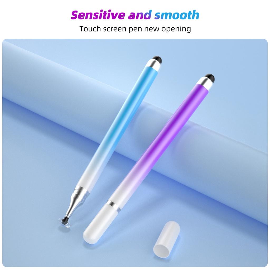 FONKEN 2 в 1 стилус Macaron градиентный емкостный сенсорный карандаш универсальный карандаш для рисования экрана для Android телефона планшета