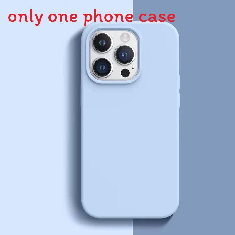 For Iphone14 Pro Silicone Phone Case With Antifingerprint Nonslip Protection For Girls And Teens