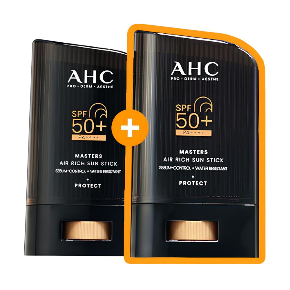 AHC Masters Aqua Rich Sun Cream 50ml 1+1 Set
