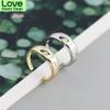 Bohemia Crystalline Moon Star For Women Open Rings Rings Jewelry Sterling  Tone Finger Rings Gold Color / Rings RingsTrendy Rings