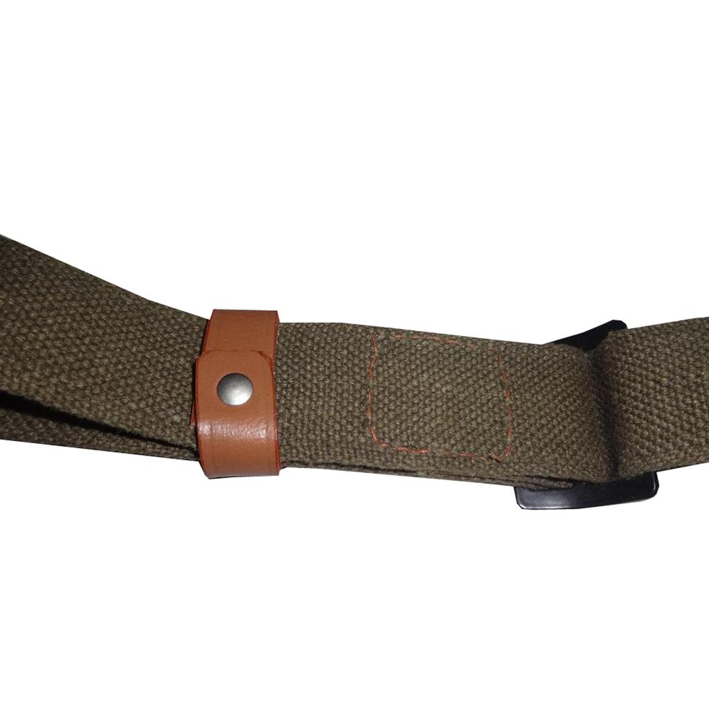 WWII Mosin-Nagant Russian Rifle Sling w/Pure Leather Dog Collars C-OT-1GA2-L6C2