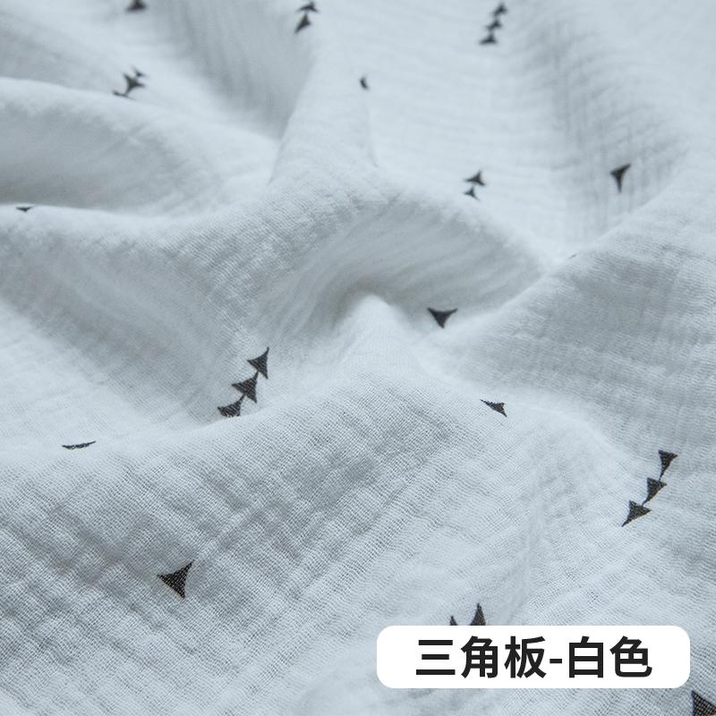 0,5 м/1 м/2 м Мягкая мультяшная ткань из двойной крепированной марли с принтом вишни 100% хлопок Ткань для шитья своими руками Одежда Детская дышащая текстура