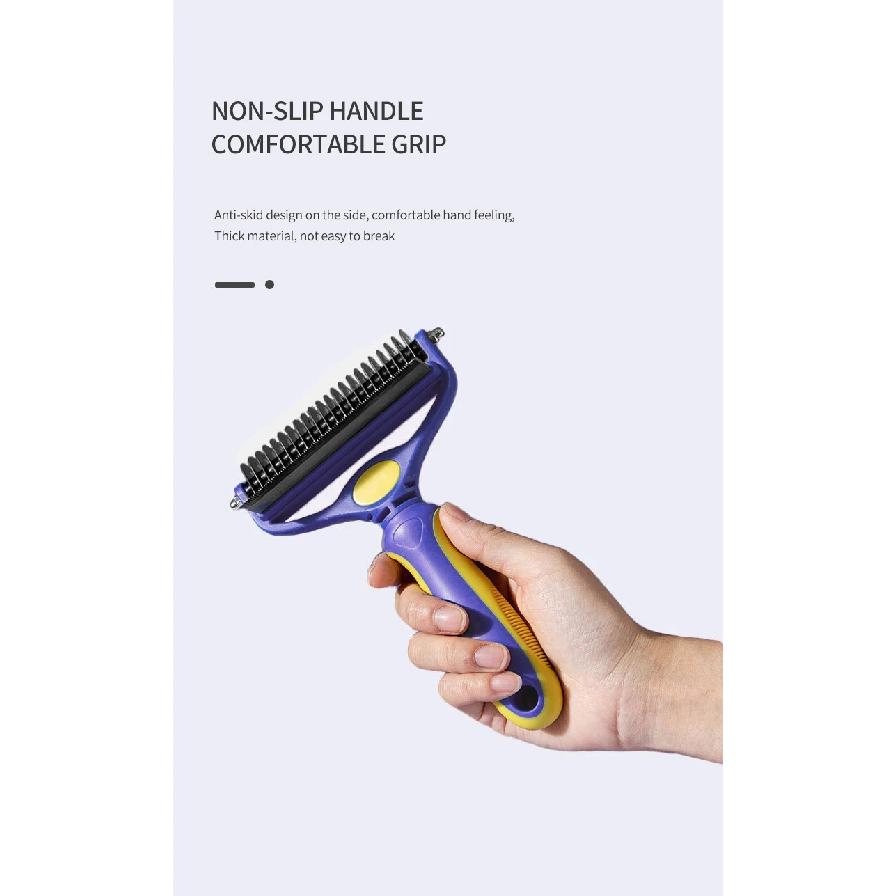 Removing Dog Dematting Deshedding Tool Dematting Comb Dog Deshedding Tool Easy Mats Tangles