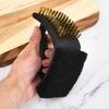 3-in-1 BBQ Cleaning Brush Comfortable Grip Handle Stainless Steel Wire Barbecue Brush Multi Purpose Brush for Cleaning Grills