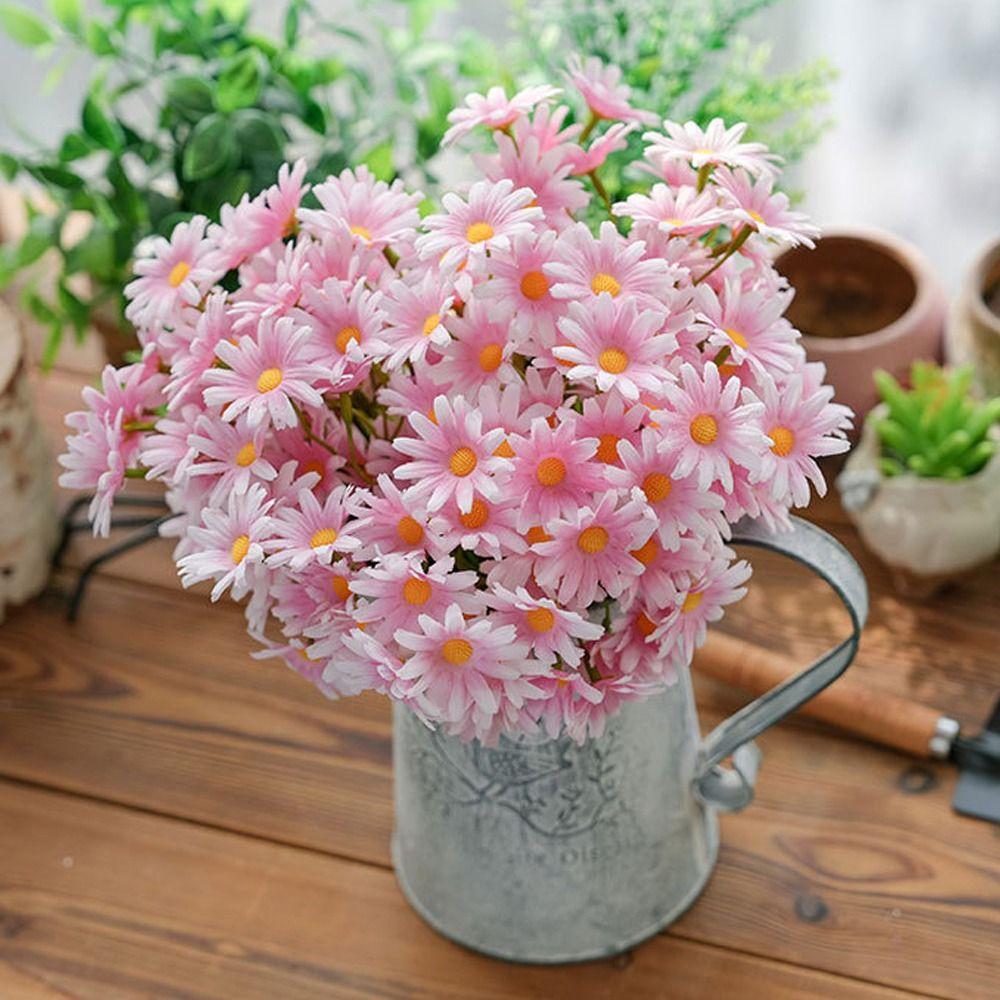 Роскошные цветы ромашки ветка реалистичный искусственный цветок праздник вечеринка свадьба