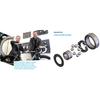 18307 Hybrid Ceramic Bearing 18x30x7 mm ABEC-1 1PCBicycle Bottom Brackets & Spares 18307RS Si3N4 Ball Bearings 18307-2RS