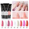 Limegirl 15ml PolyGels Set Nail Gel Kit For Manicure Set Acrylic Solution Builder Clear Color Gel Extension Nail Tools Set