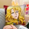 pc Classic The Rose Of Versailles Retro Anime Pillow Case Fashion Square Pillowcase Bedroom Sofa Room Ins Decoration Leisure