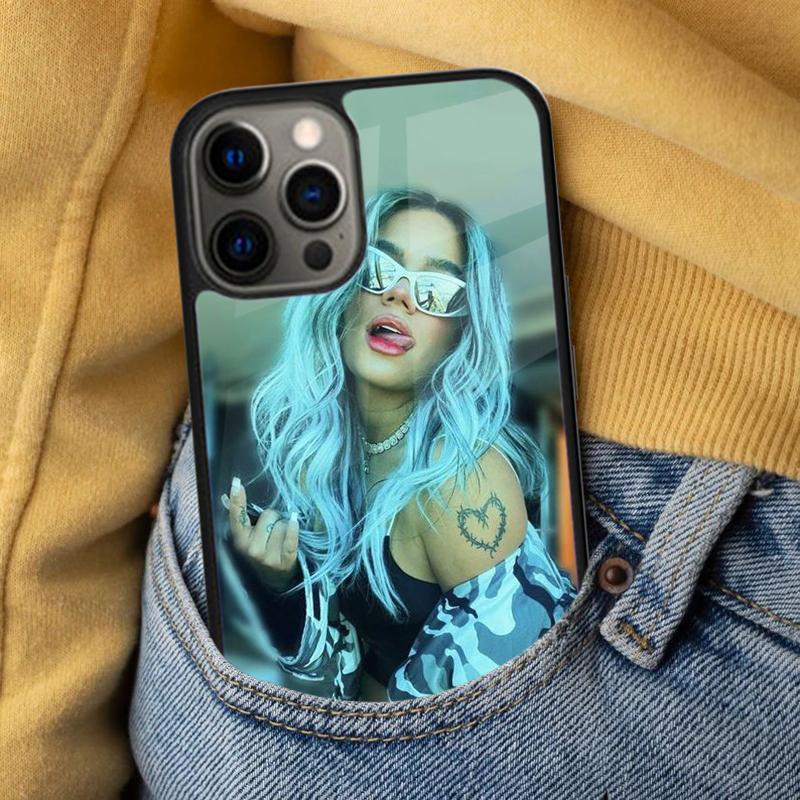 Hot KAROL G Soft Phone Case for iPhone 17 Air 16e Pro max 15 Pro 13 14 Plus 11 12 MagSafe Magnetic Coque
