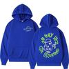 Autumn Men's Women's Hoodies Anime Ghost Printing Unisex Fashion Pullover Long Sleeves Loose Casual Vintage Sweatshirts