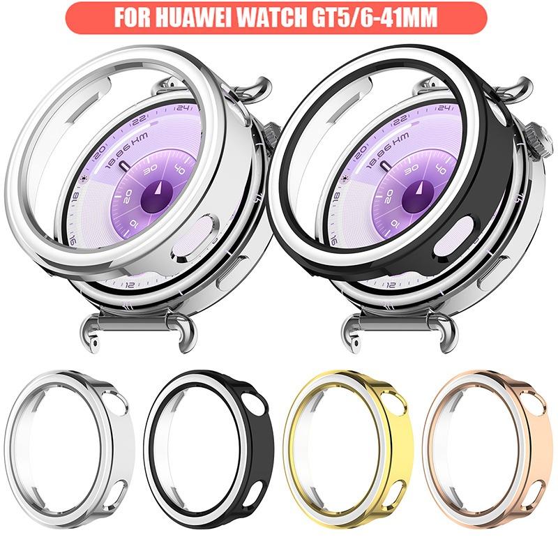 Защитный чехол для смарт-часов Huawei Watch GT6 41 мм/GT5 41 мм, жесткий ПК, с полным покрытием, чехол-накладка, аксессуары