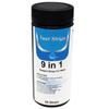 9 In 1 Portable Pool Water Test Strips 50 Domestic Water Purity Fast Test Strips for Drinking
