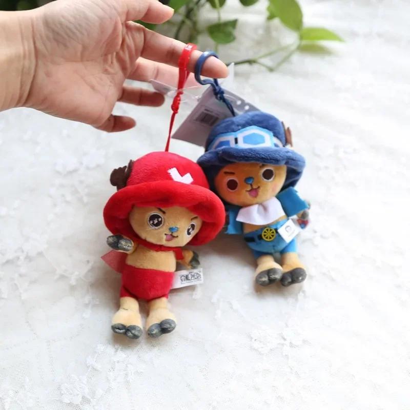 12Styles One Pie Kawaii Luffy Roronoa Zoro Tony Tony Chopper Laboon Merry Plush Toy Anime Stuffed Doll Keychain Christmas Gift