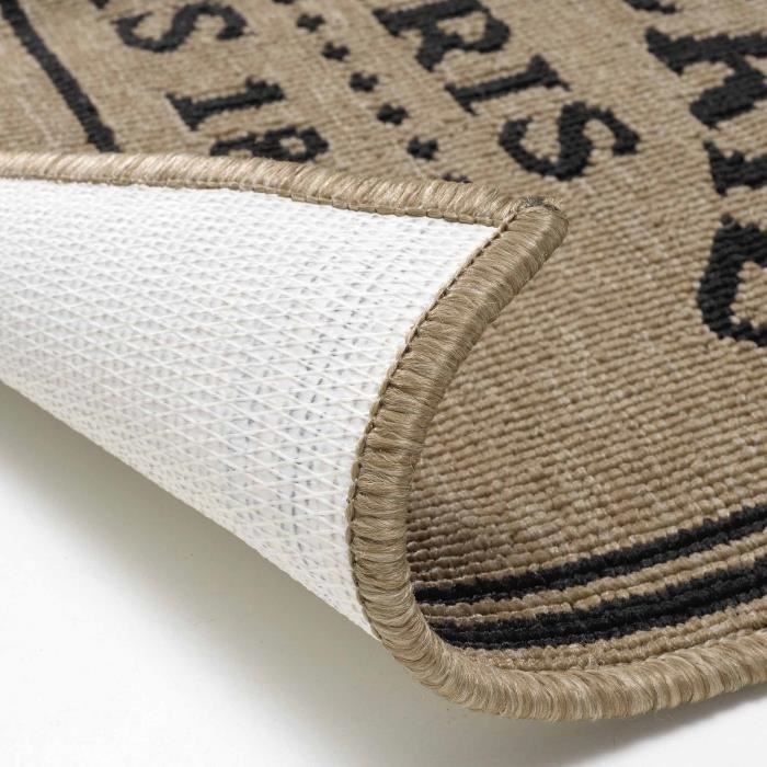 Tapis - Troquet - Multi-usage - 50 x 80 cm - Synthétique - Marron