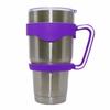 Purple Handle For 30 Oz Yeti Rtic Sic Cup Holder Tumbler Rambler Travel Cup