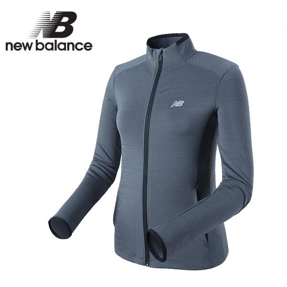 New Balance Женская тренировочная куртка S Tech серого цвета