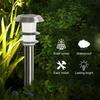Освещение до следующего GWSOLAR Lighting Нержавеющая сталь Садовый солнечный 30 77см Автоматический Дорожка Сад Уличный Светодиодный Садовый Модель Долговечный