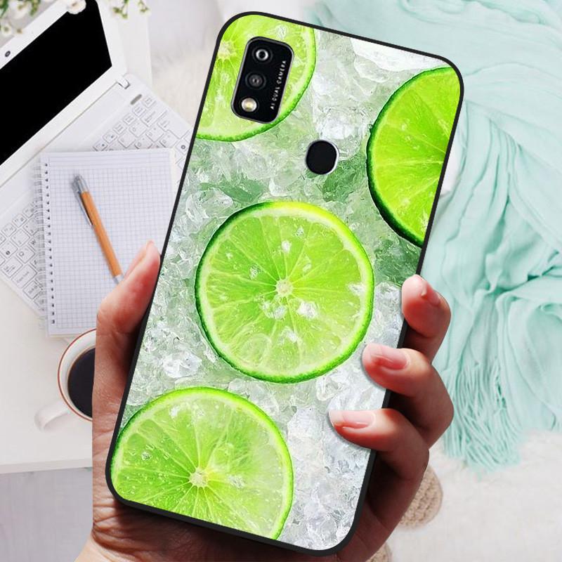 Чехол для ZTE Blade A51 A71 Черная Крышка Лев Волк Силиконовый Мягкий Задний Чехол для ZTE Blade A71 A7030 A 71 A 51 Защитный Корпус