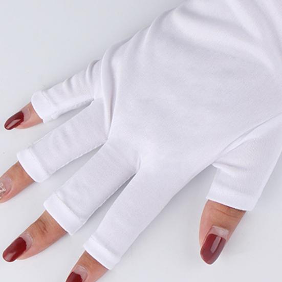 1/2 пары хлопковых увлажняющих перчаток для сухих рук, успокаивающие увлажняющие перчатки без пальцев для сенсорных экранов для спа-салонов для мужчин и женщин
