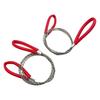 652F 2Pcs Steel Wire Handsaw For Woodworking Cutting Ergonomic Portable Gardening Construction Applications