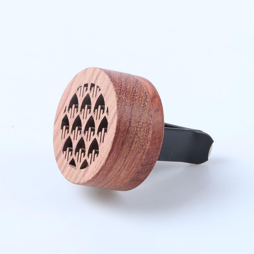 Деревянный Деревянный Автомобильный Диффузор Резной Автомобильный Освежитель Воздуха Автомобильный Ароматерапевтический Зажим Зажим для Вентиляционного Отверстия Автомобиля