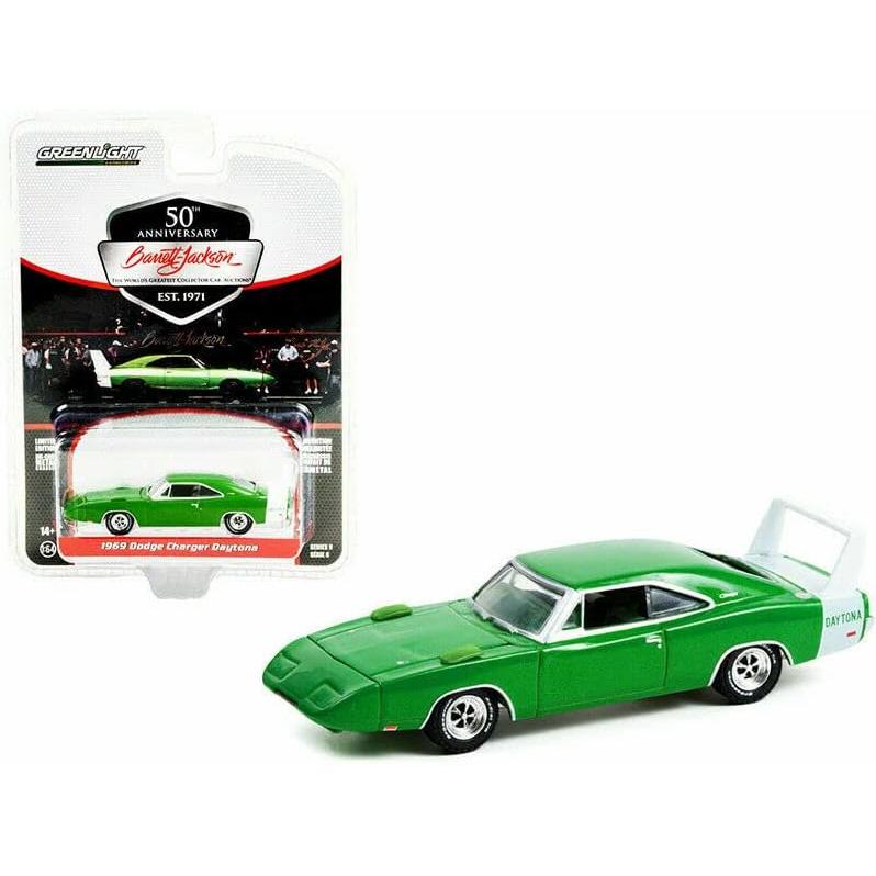 Greenlight 1/64 Dodge Charger Daytona Spring - Серия 8 Barrett Jackson