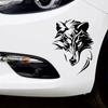 Голова Волка Автомобильная Креативная Арт Наклейка Кузов Автомобиля Бампер Окна Мотоцикл Ноутбук Стены Виниловая Пленка Крутая Наклейка Аксессуары для Тюнинга Автомобиля Качество