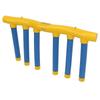 Falling Sticks Catching Game Toy Hand Eye Coordination Reactivity Training Toy for Kids Yellow and
