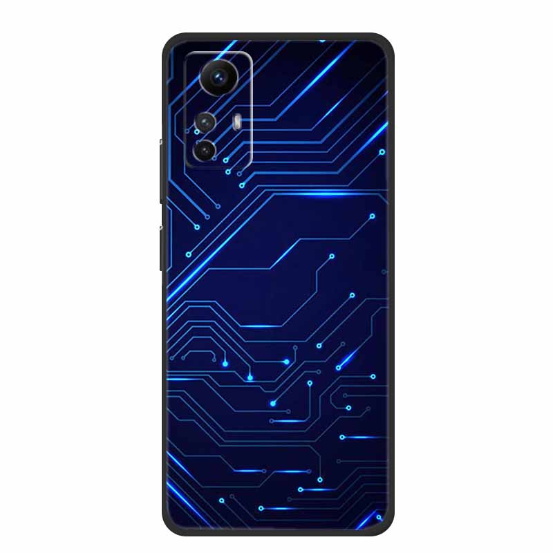 Чехол для Xiaomi Redmi Note 12S Крутые Животные Мягкий Силикон ТПУ Чехол для Телефона для Redmi Note12S Светящаяся Бабочка Ударопрочный Fundas
