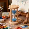 Sand Timer Wooden 5 Minute Hourglass Desktop Decoration 5 Minute Sand Timer For Cooking Baking Meditation Classroom