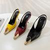 Fashion Shoes Spring New Fashion Pointed Head Shallow Mouth Thin Heel Soft Sole Black High Heels Women's High Sense