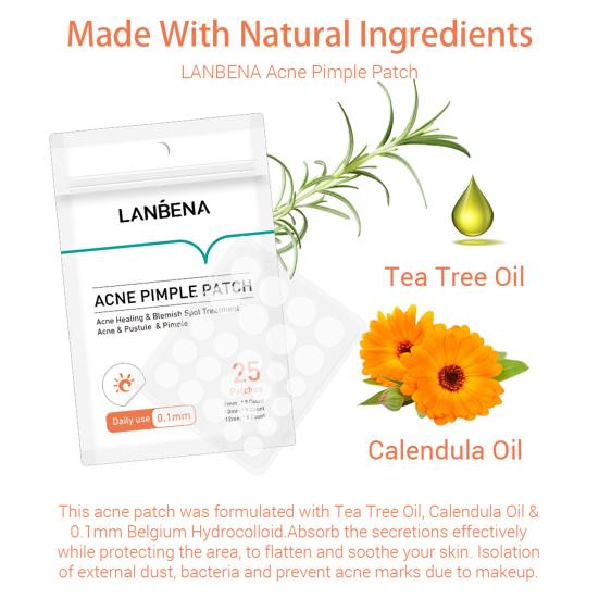 2 Packs Tea Tree Oil Day Night Acne Pimple Remover Patches Skin Care Treatment