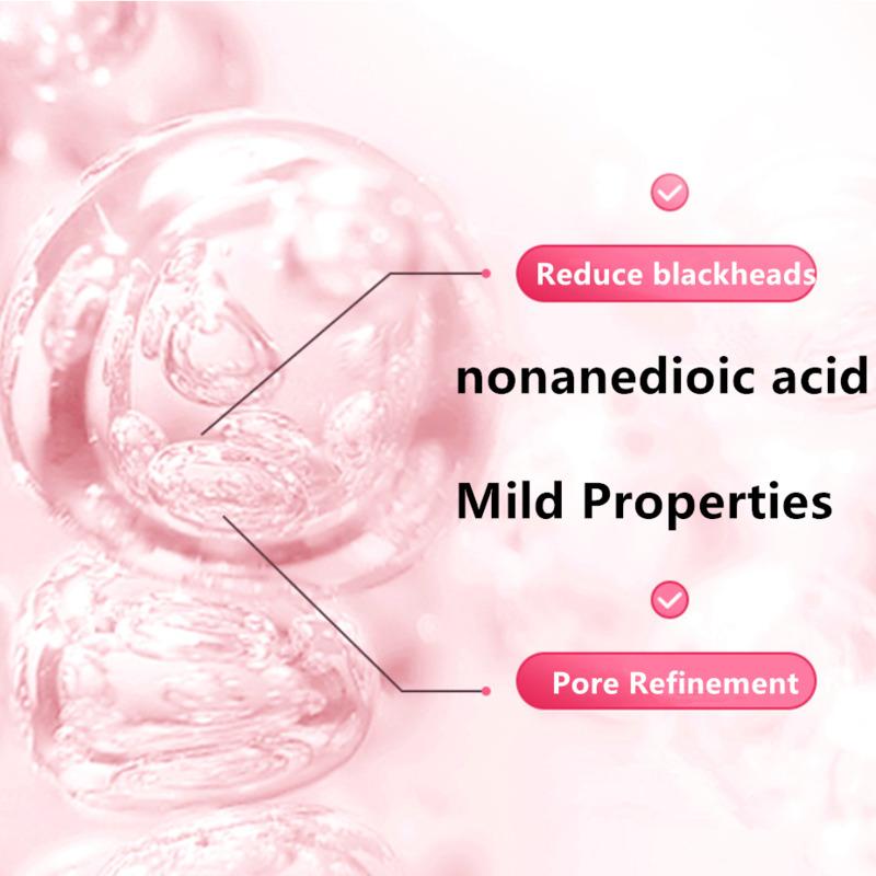 30 мл/шт. Очищающий гель с азелаиновой кислотой, уменьшающий черные точки, питательный увлажняющий крем для кожи
